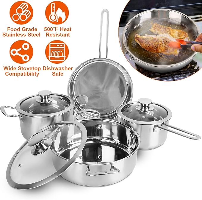 Stainless Steel Cookware Set