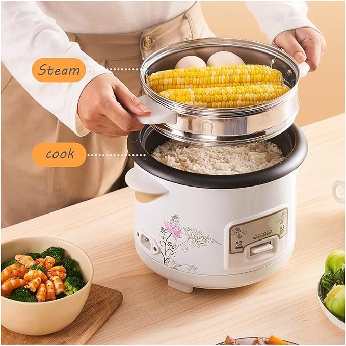 Mini Rice Cooker Commercial Rice Cooker 3L Large Capacity Multifunctional Non-Stick Cookware Multi-Person Rice Cooker