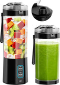 GVODE Personal Blender Portable Blender for-Smoothies Shakes Food Prep and Frozen Blending 24oz Large Capacity BPA Free Leakproof-Lid and Sip Spout USB-C Rechargeable IPX8 Waterproof
