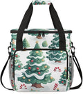 Bright Tree Xmas Coffee Maker Carrying Bag Portable Travel Storage Tote Bag Compatible with K-Mini or K-Mini Plus Single Serve Coffee Brewer Carrying Case with Multiple Pockets &amp Shoulder Strap
