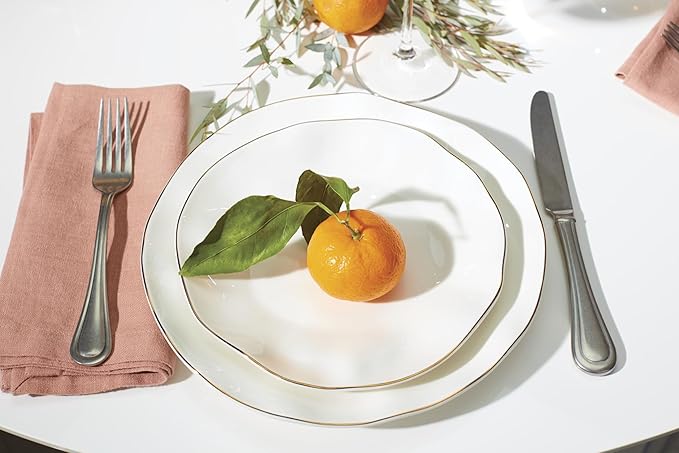 Lenox 899192 Blue Bay White 18-Piece Dinnerware Set Service For 6