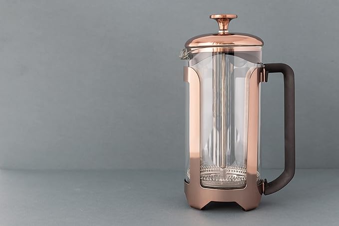 La Cafetière Roma Stainless Steel French Press Coffee Maker