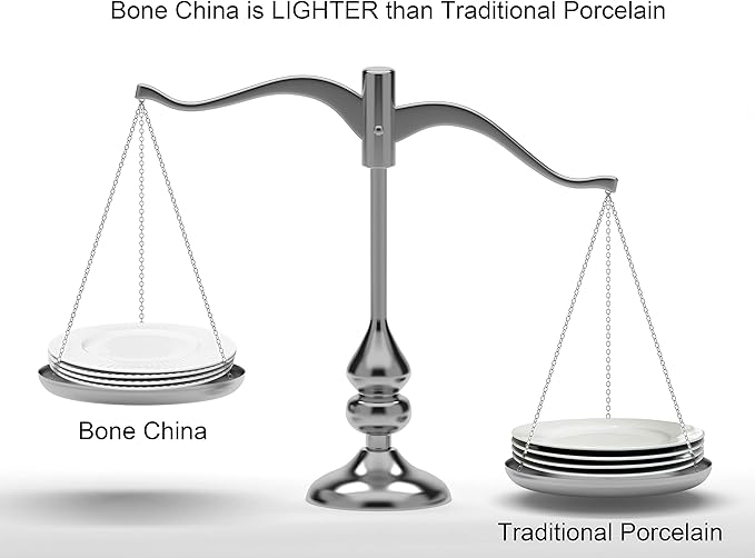 Dinnerware 16 Piece Set Bone China Service for 4 White Embossed stripe Dishes Microwave Safe Chip Resistant Dishware For Formal Casual and Everyday Living Plates and Bowls Set