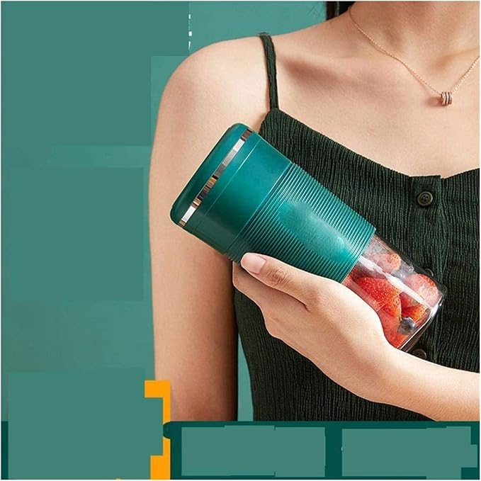 Portable Personal Size Smoothies and Shakes Handheld Fruit Machine USB Rchargeable Juicer Cup Ice Blender Mixer Home/Of 300ML