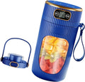 Efficient Portable Juicer Cup with 2600mAh Battery LED Digital Display Juices Maker for Students and Busy Professionals Portable Blender