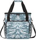 Graffiti Tree Christmas Coffee Maker Carrying Bag Travel Storage Bag Compatible with K-Mini or K-Mini Plus Single Serve Coffee Brewer Carrying Case with Multiple Pockets &amp Shoulder Strap