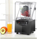 Professional Blender 2000ml Smoothie Machine with Shield Quiet Sound Enclosure Self-Cleaning 6 Blades for Kitchen Fruits Shakes Smoothies and Drinks (2200W)