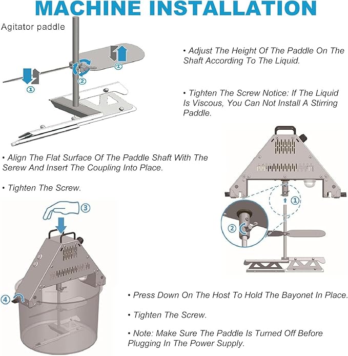 Large Feed Opening Commercial Grade Tomato Milling Machine Pure Copper Motor Sauce Maker with 25W Warm Light Source220V