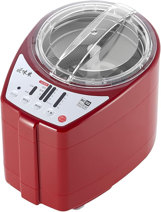 household rice milling machine MICHIBA KITCHEN PRODUCT Takumiajimai Red MB-RC52R