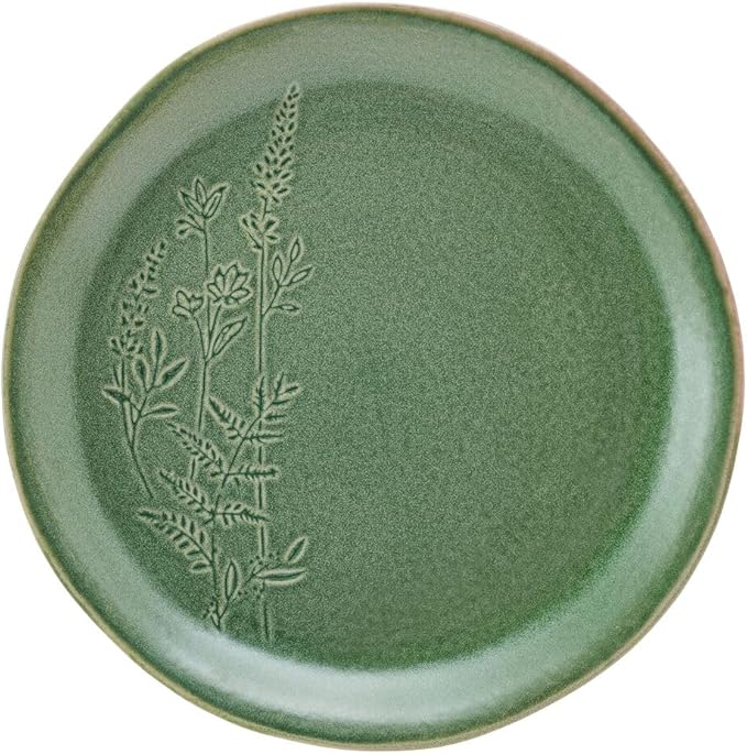 Pfaltzgraff Carrie 12 Piece Dinnerware Set Service for 4 Green