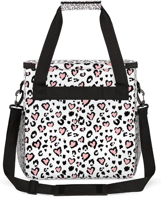 Animal Skin Cattle Coffee Maker Carring Bag Travel Carrying Storage Tote Bag Compatible with Keurig K-Mini or K-Mini Plus Portable Single Serve Coffee Brewer Case with Pockets for K-cup Pods