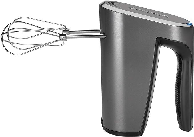 Cuisinart Electric Hand Blender &amp Mixer EvolutionX Cordless Hand Mixer 5 Speeds Gray/Black RHM-100