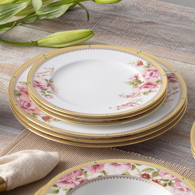 Noritake Hertford 12-Piece Dinnerware Set Service for 4