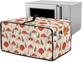 Toaster Oven Cover with Pockets Can Hold Jam Spreader Knife &amp Toast Machine Tongs Dust Fingerprint Protection Covers Keep Your Toaster Oven Pristine Cute Mushroom