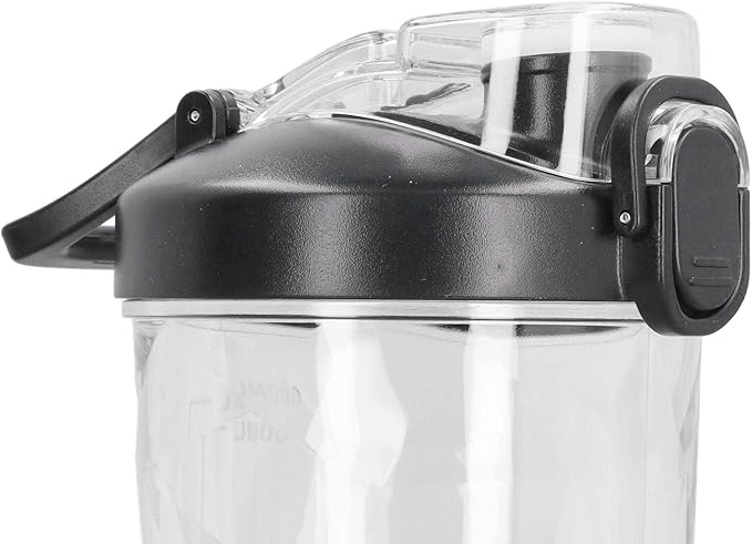 BRRNOO Bottle Portable with Stainless Steel Blades 150W 600ml 18000RPM USB Rechargeable Juicer Cup Electric Fruit Juice Mixer Personal for Travel Black