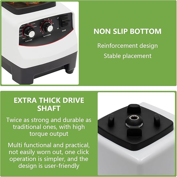 Bubble Tea Machine 1200ml 1800W Multifuction Blending Machine with 4 Different Cups 10 Gears Speed Countertop Smoothie Maker for Homes Milk Tea Shops Coffee Shops 110V 30000RPM Easy to Clean