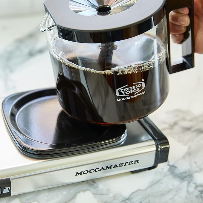 Technivorm Moccamaster 53631 KBGV Select 10-Cup Coffee Maker Terracotta 40 ounce 1.25l (Renewed)