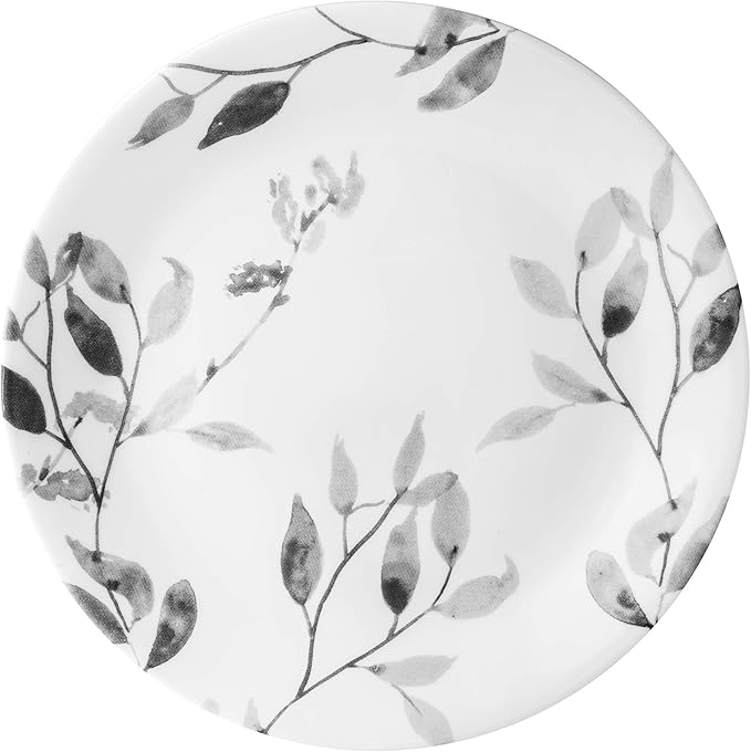 Corelle Boutique Misty Leaves 12-Piece Dinnerware Set Service for 4