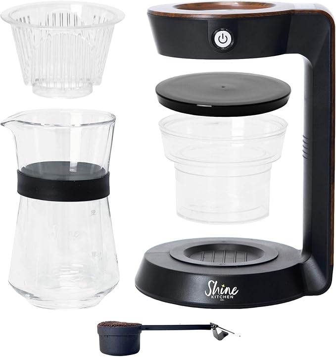 Tribest Shine Kitchen Co. Autopour SCH-150 Automatic Pour Over Coffee Machine