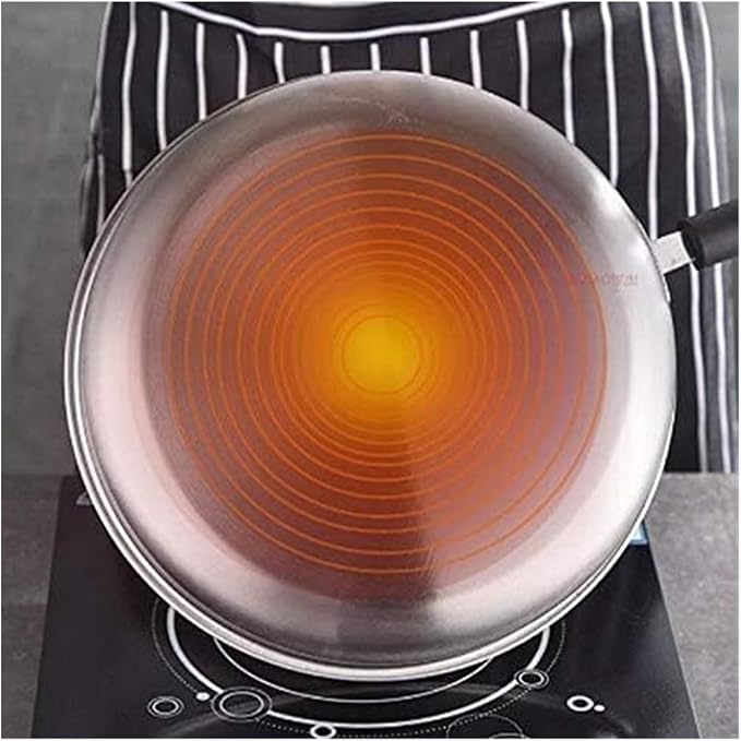 Cookware Set Pots and Pans Set 3 Pcs Set Stainless Steel Pot Soup Pot Nonmagnetic Cooking Cookware Non Stick Pan Induction Cooker Pot Cooking Pot Set Cooking Pan Set