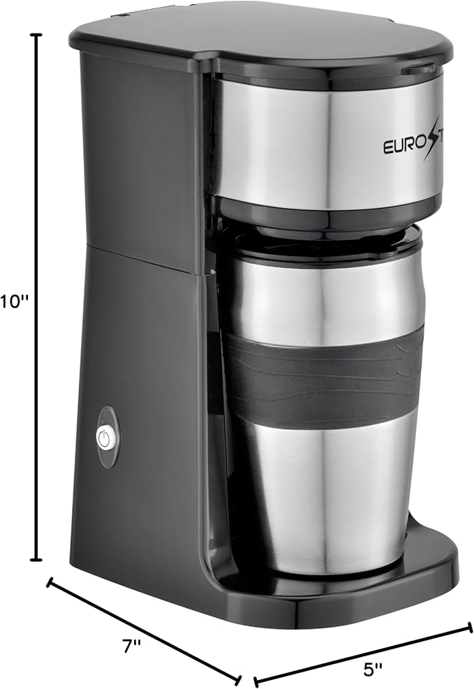 EUROSTAR CM18S 1-Cup Single Serve Coffee Maker
