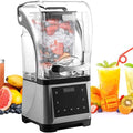 Smoothie Blender1800W Commercial Countertop Multiple Speed Smoothie Blender1.6L High Speed Smoothie MakerHousehold Quiet Blenderfor Puree Crush Ice Smoothies