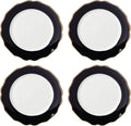 Lenox 896842 Contempo Luxe Black Dinner Plates Set of 4