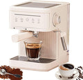 Espresso Machine 20 Bar Semi Automatic Coffee Makers With Milk Frother Steam Wand Touch Screen 60 Oz Water Tank Coffee Machine For Home Latte Machine Gifts For Coffee LoverMilkyWhite
