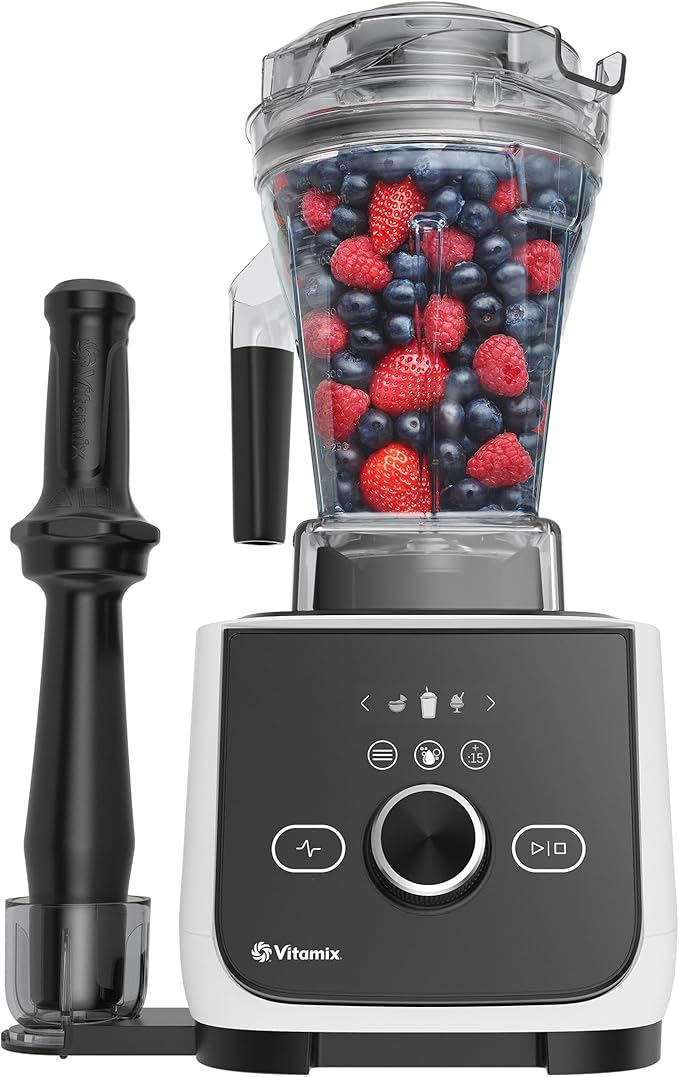 Vitamix Ascent X4 Blender with Five Blending Programs Self-Cleaning Program Professional-Grade Blender for Smoothies Soups and More Stainless-Steel Blades 48 Oz Container Polar White
