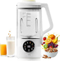 40oz Nut Milk Maker Machine Automatic Plant Milk Maker with 10 Blades No Soaking Needed Smooth Almond Oat Soy Milk &amp Juice 12H Delay Start Auto-Clean Safety Lock