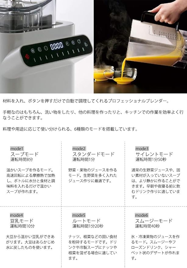 PROFESSIONAL BLENDER D103【Japan Domestic genuine products】