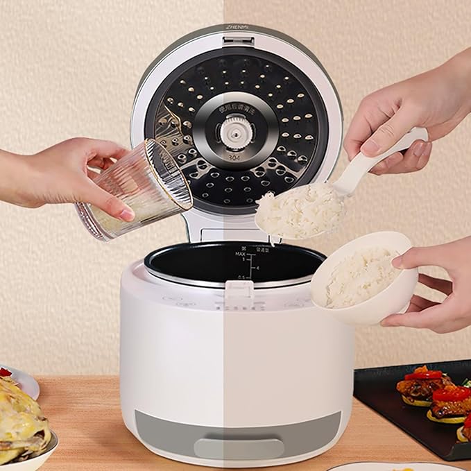 GRFIT Small Low-Sugar Rice Cooker Rice Soup Separate Household 2L Automatic Multi-Function Mini Rice Cooker