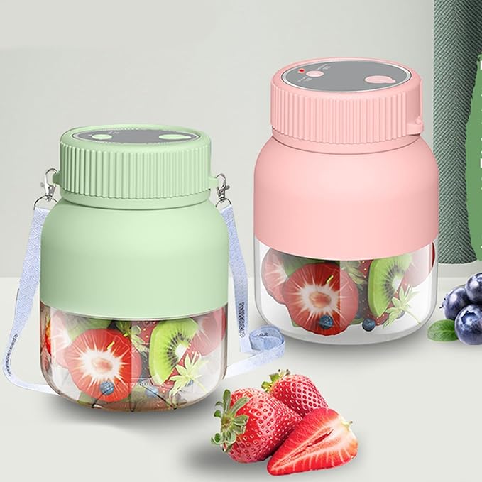 800ml Electric Juicer Cup Portable Small Juicer Fruit Machine Rechargeable Fruit Mixer Multifunctional Blender