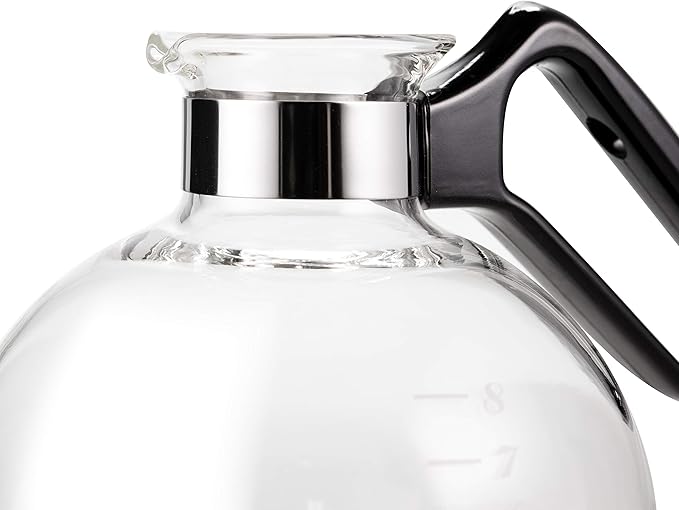 Yama Glass 8-Cup Stovetop Siphon Coffee Maker 24 Oz Vacuum Brew Heat-Resistant Borosilicate Glass