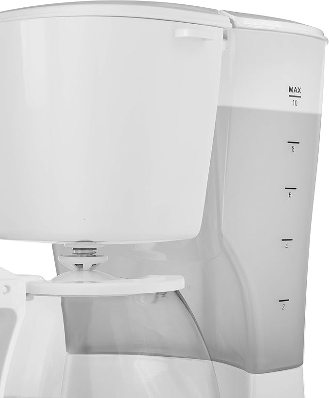Tristar CM-1252 Coffee Maker – Volume: 1.25 Litres – Drip Proof Element – White