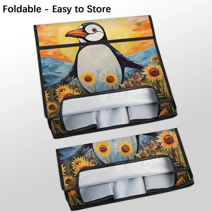 cfpolar Kitchen Aid Mixer Cover Compatible with 6-8 Quarts Starry Sky Penguin Sunflower Stand Mixer Cover Kitchen Aid Mixers Accessories Appliance Organizer Bag Dust Covers with Zipper Pocket