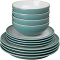 Denby Elements Fern Green 12 Pc Tableware Set