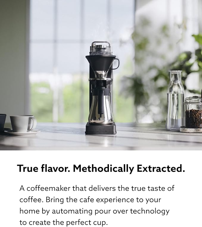 BALMUDA The Brew | Automatic Pour Over Coffee Maker | Clear Brewing Method | Precise Temperature Regulation | Three Brewing Modes: Regular Strong Iced | Compact Design | US Version