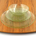 212 Main Isla Dinnerware Set Clear &amp Gold - 12 Piece