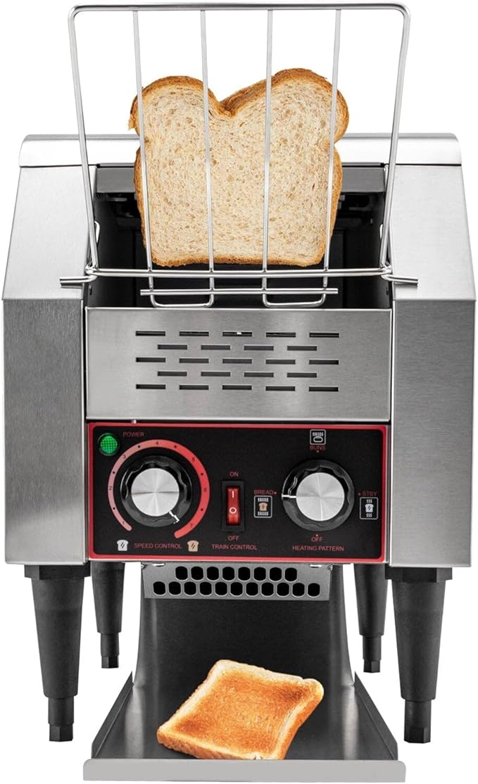 Commercial Toaster Conveyor 150slices/h Restaurant Toaster for Bun Bagel Bread
