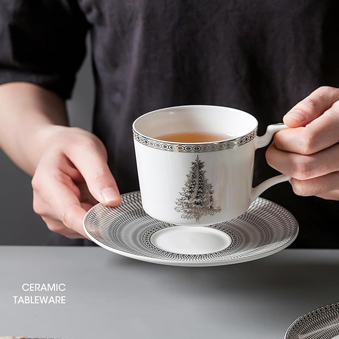 8-piece dishes set for 2 dinnerware sets bone china dinnerware set porcelain dinnerware set family gathering hotel banquet wedding Gift for Mother's Day