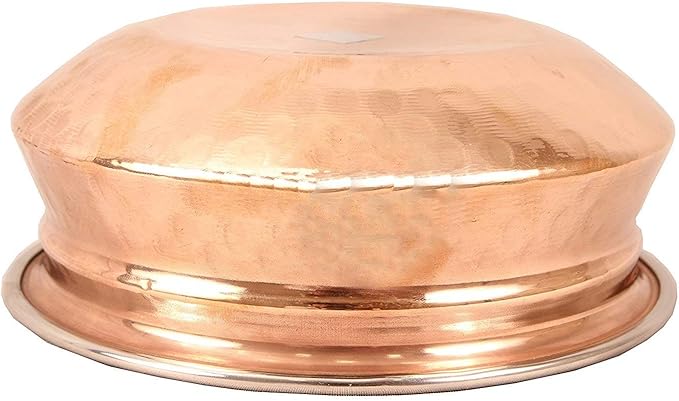 Brass Handi 300Ml 1 Piece () 2 X 5.1 Copper