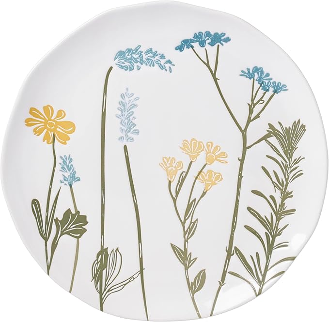 Lenox 896601 Wildflowers 12-Piece Dinnerware Set