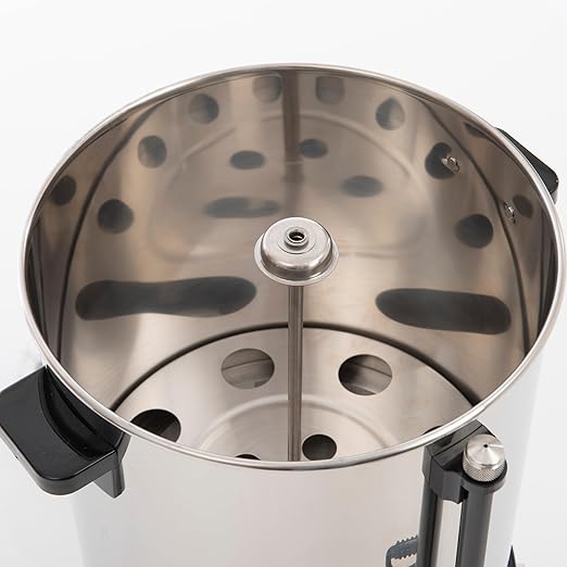 FSE CP-40 Stainless Steel Coffee Percolator Brewer Urn 40 Cup Capacity