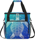 Coffee Maker Carrying Bag Ocean Turtle Single Cup Coffee Maker Travel Bag Compatible with Keurig K-Mini or K-Mini Plus Portable Storage Bag with Shoulder StrapAZ-16
