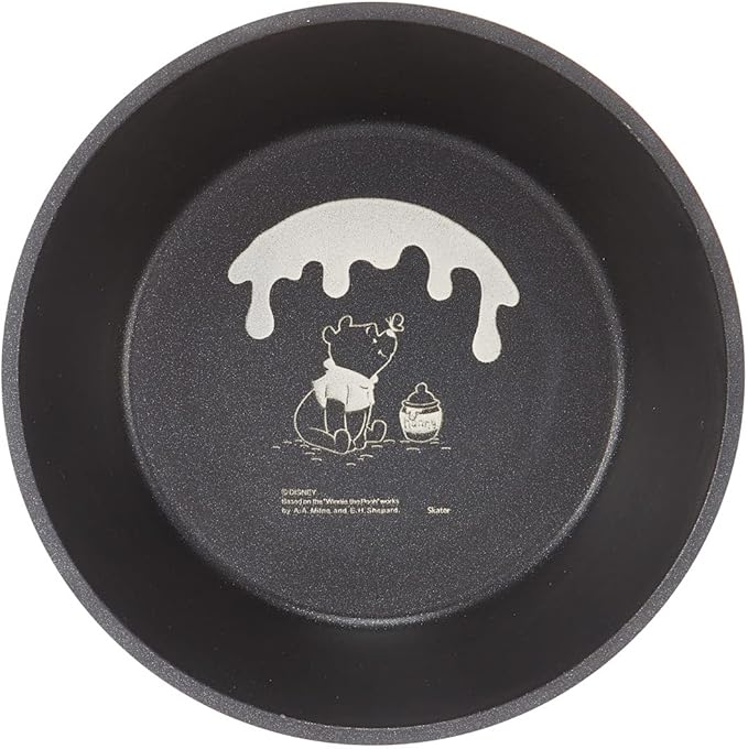 Skater ANFP2-A Pots &amp Frying Pans 4-Piece Set with Handle (Pots 7.9 inches (20 cm) Frying Pans 7.9 inches (20 cm) Lid and Handle 4-Piece Set IH Compatible Disney Winnie the Pooh