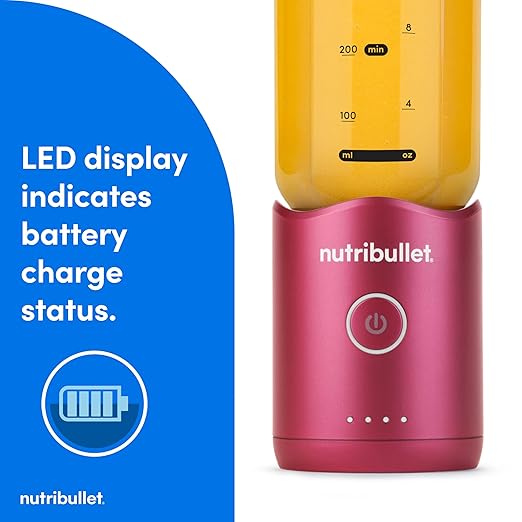 nutribullet Flex portable blender NBPB50200WC Ruby Red