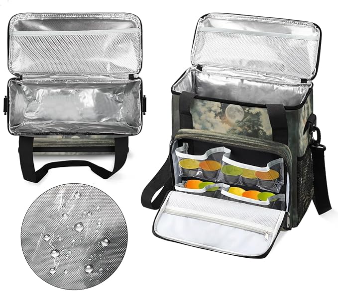 Stone Step Tree Moon Coffee Maker Carrying Bag for Keurig K-Mini or K-Mini Plus Storage Portable Coffee Maker Travel Bag