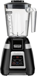 Waring Commercial BB340 Blade 1 HP Blender 2-Speed Key Pad with Pulse and 99 Second Countdown Timer  48 oz BPA Free Copolyster Container 120V 5-15 Phase Plug Black