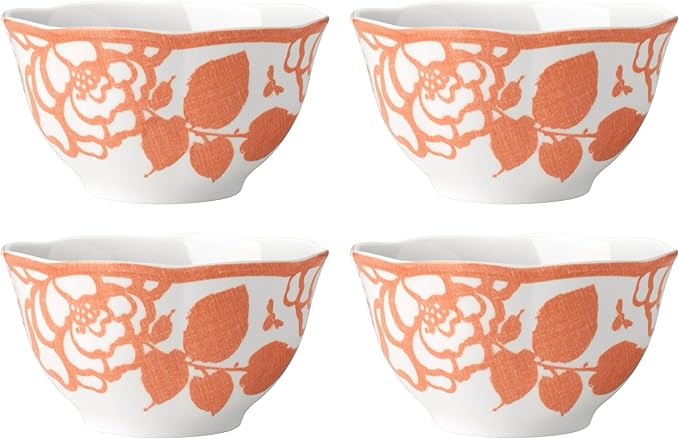 Lenox BM COTTAGE DW RICE BOWLS S/4 SAFFRON 2.65